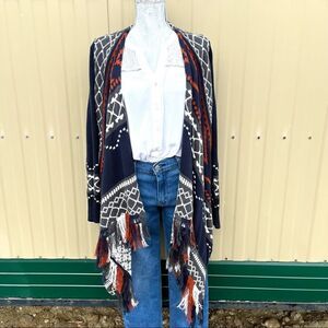 SUN AND SHADOW anthropology brand boho sweater size medium